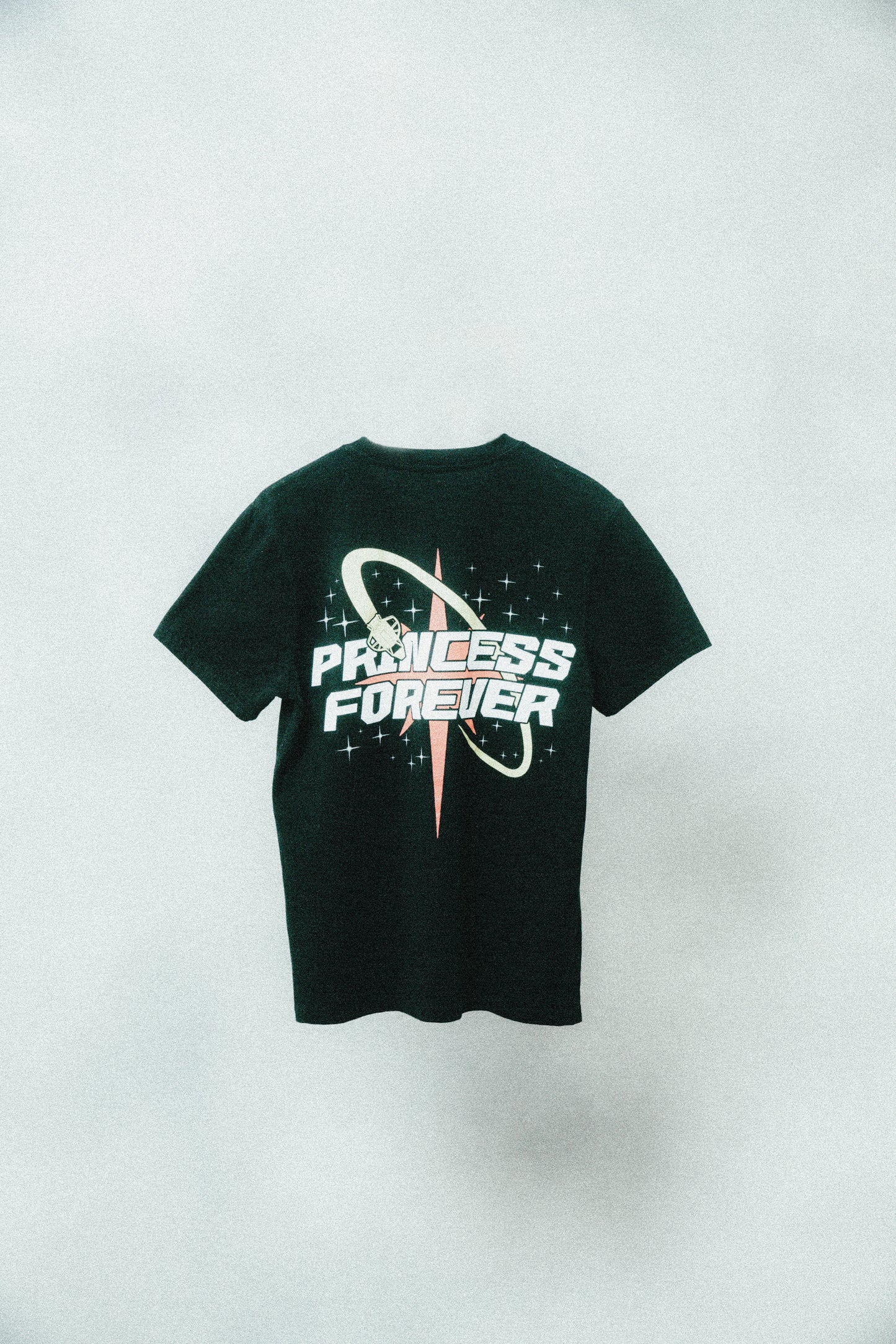 "Princess Forever" Spaceman Black Shirt
